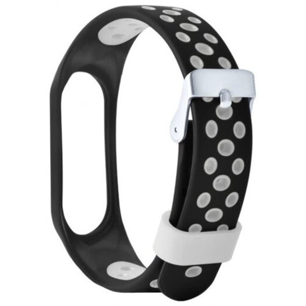 Watch Bands Sport Silicone Bracelet Strap Watchband For Xiaomi Mi Band 3 Gray