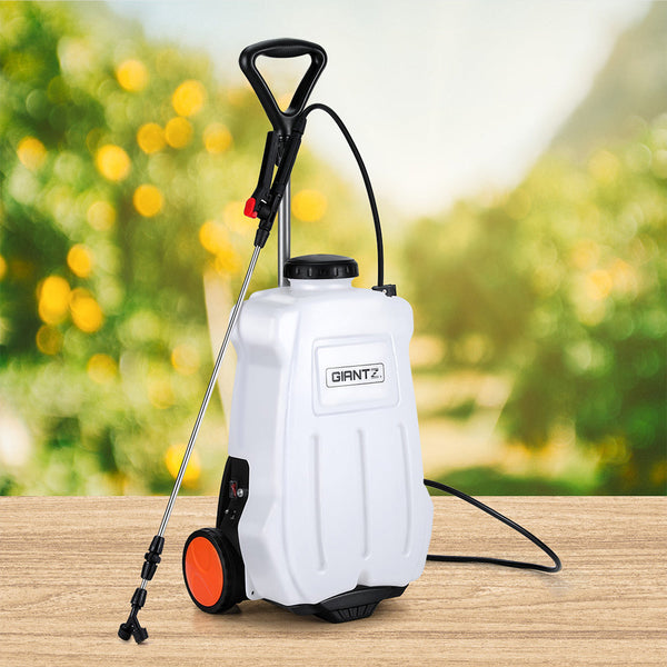 Weed Sprayers Giantz Weed Sprayer Electric 20L Backpack Trolley