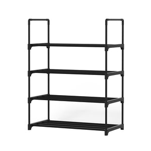 Toner Cartridges Artiss Shoe Rack Stackable Shelves 4 Tiers 55Cm Shoes Storage Stand Black