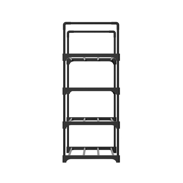 Toner Cartridges Artiss Shoe Rack Stackable Shelves 4 Tiers 55Cm Shoes Storage Stand Black