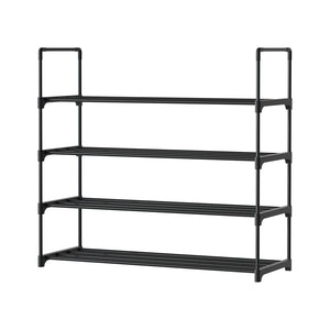 Toner Cartridges Artiss Shoe Rack Stackable 4 Tiers 80Cm Shoes Shelves Storage Stand Black