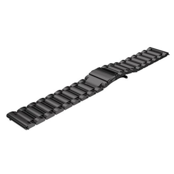 Watch Bands Stainless Steel Clasp Wrist Watch Band Strap For Amazfit Stratos 2 Black