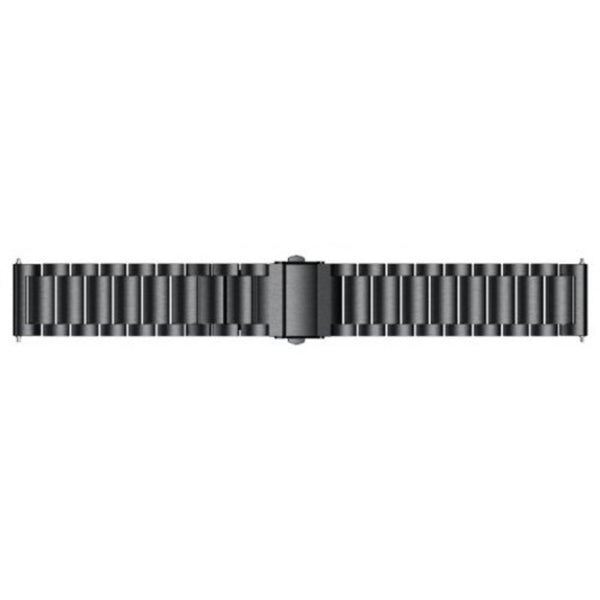 Watch Bands Stainless Strap For Amazfit 2 / 2S Watch 22Mm Black