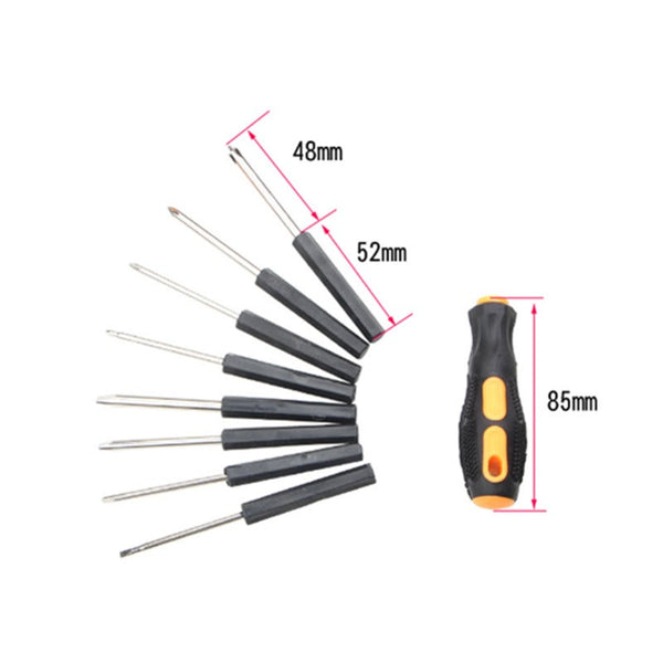 Screwdrivers & Nutdrivers 8 In 1 Multi Function Computer Repair Mini Screwdriver Tool Set