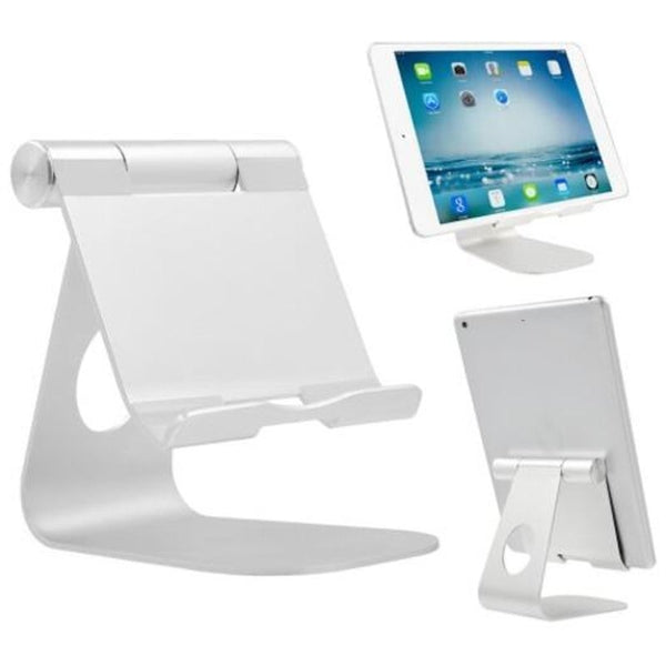 Mounts & Holders Tablet Aluminum Adjustable Holder E Readers Bed Lazy Stand Silver