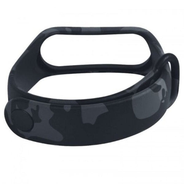 Camouflage Pattern Replacement Strap For Xiaomi Band 4 Multi A