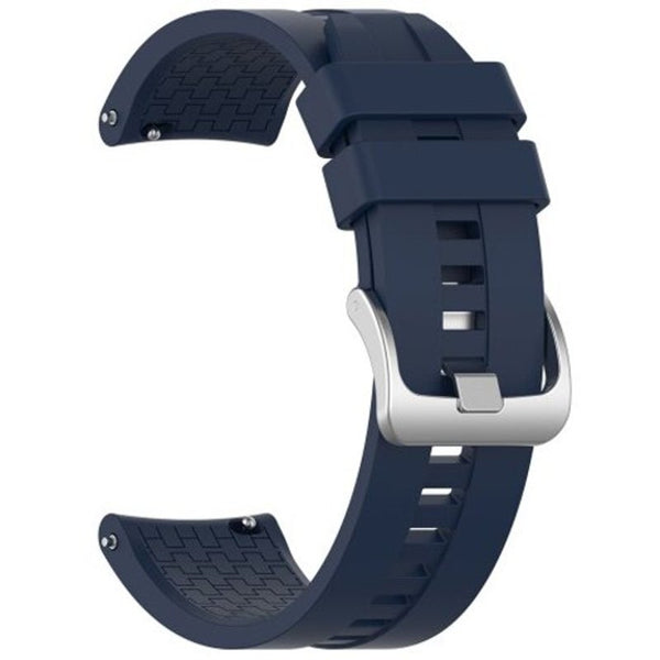 Watch Bands Silicone Replacement Wristband Watch Strap For Amazfit Gtr Smartwatch 47Mm Midnight Blue