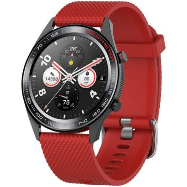 Watch Bands Texture Watch Strap For Huawei Honor Magic Red L