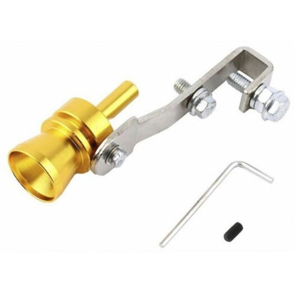 Exhaust Systems The Car's Exhaust Turbine Drain Valve Simulation Loud Whistle Golden Brown