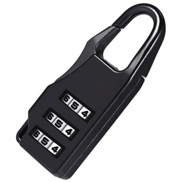 Door Locks & Lock Mechanisms Three Digit Password Lock Black