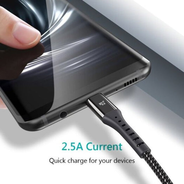 Usb Type C Cable 3A Fast Charging Phone Charger Data Wire Cord -