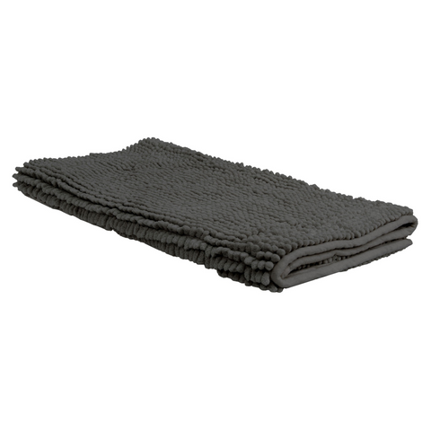 Bath Mats, Rugs & Toilet Covers Toggle Microfiber Bath Mat Large Charcoal