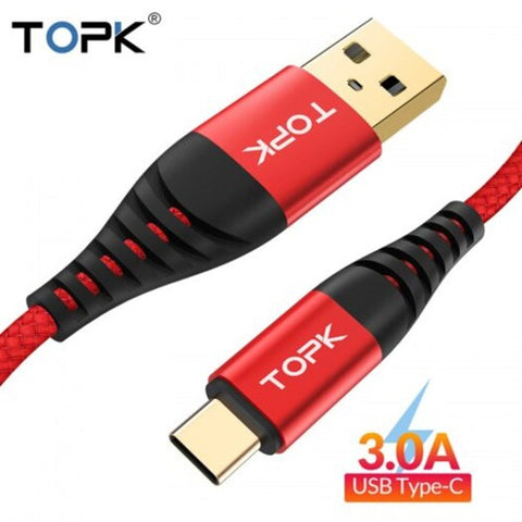 An42 3A Quick Charge 3.0 Usb For Xiaomi Redmi Note 7 Fast Charging Type Cable Samsung 0.5M