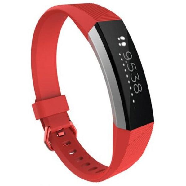 Watch Bands Tpe Wristband For Fitbit Alta Hr Red