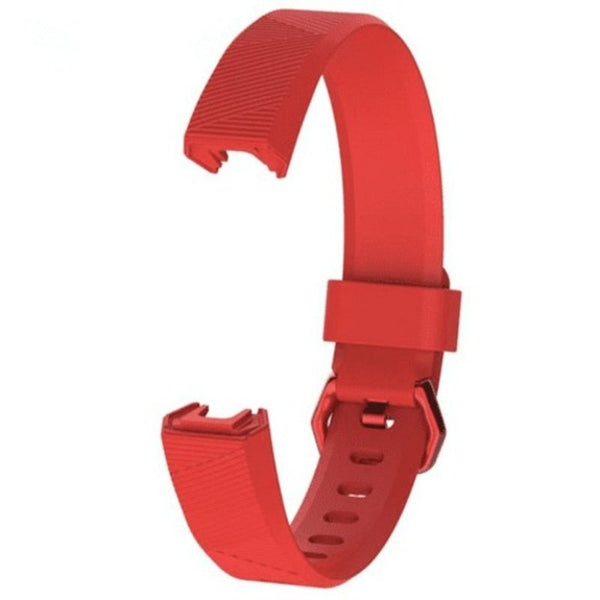 Watch Bands Tpe Wristband For Fitbit Alta Hr Red