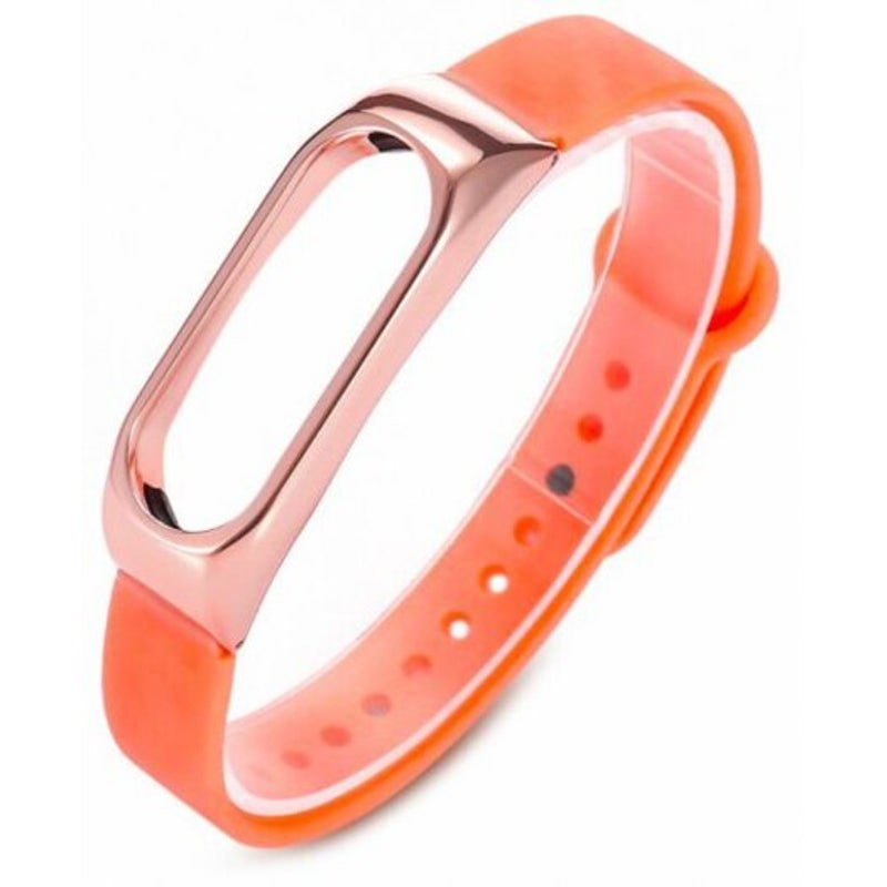 Watch Bands Tpe Wristbandfor Xiaomi Mi Band 2 Orange