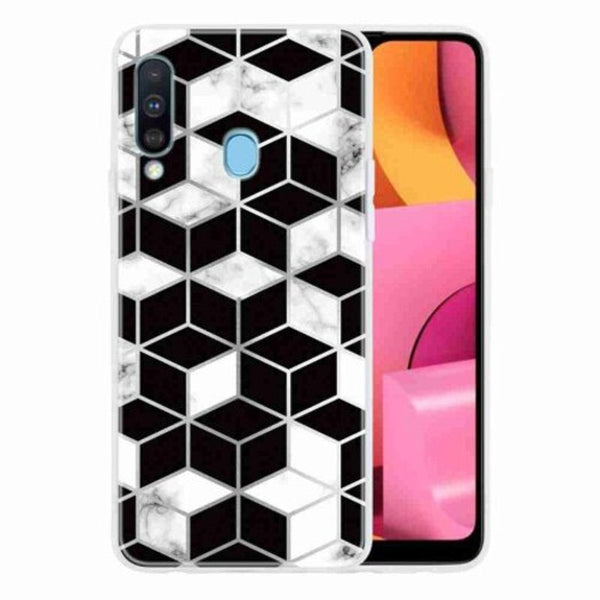 Cases, Covers & Skins Tpu Geometric Marble Painted Phone Case For Samsung Galaxy A20s Multi J