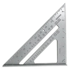 Measuring Tapes & Rulers Triangle Rule 90 Degree Thickening Angle Aluminum Alloy Carpenter Measurement Square Ruler Tool