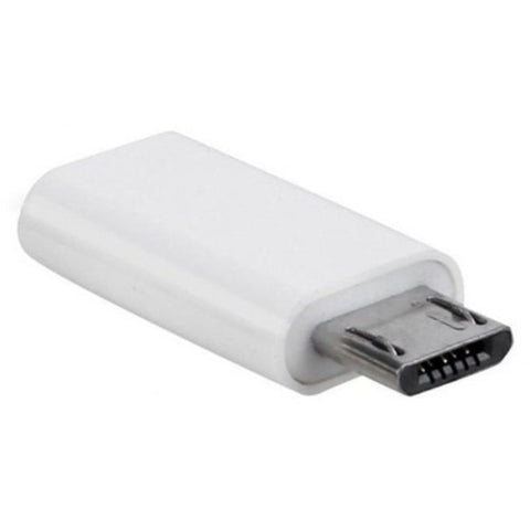 Type C Female Connector To Micro Usb 2.0 Male White