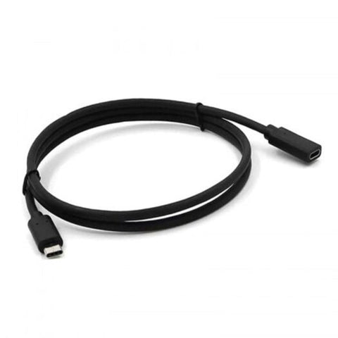 USB Cables, Hubs & Adapters Type C Male To Female Extension Video Audiocharging Datacable Black