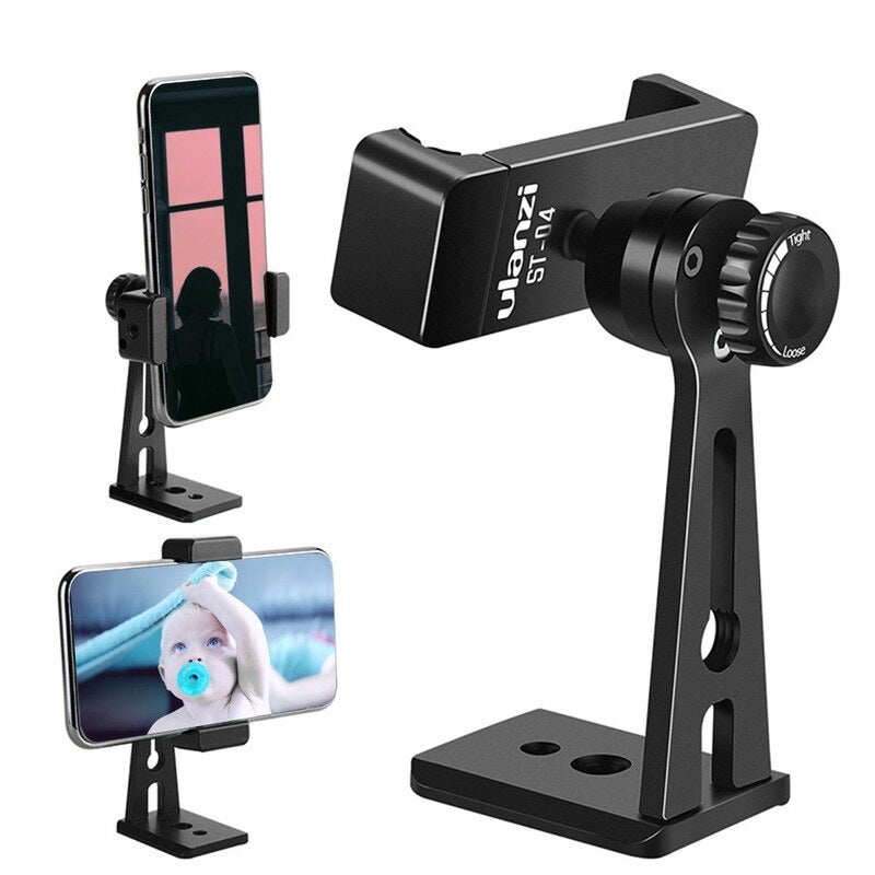 Mounts & Holders St 04 Phone Clip Holder Clamp Bracket Aluminum Alloy Black