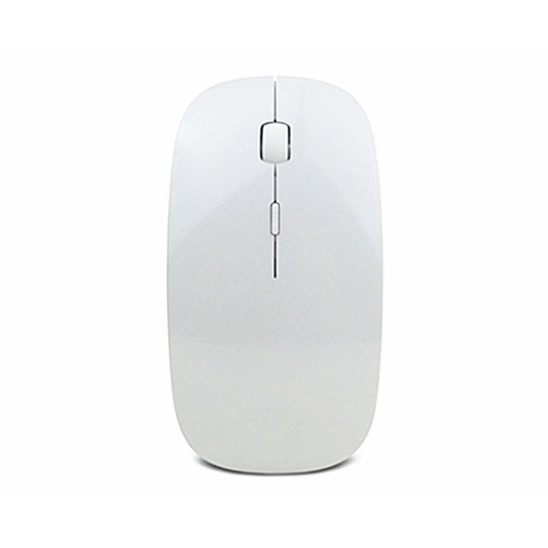 Mice, Trackballs & Touchpads Ultra Thin Wireless Mouse For Notebook Computer White