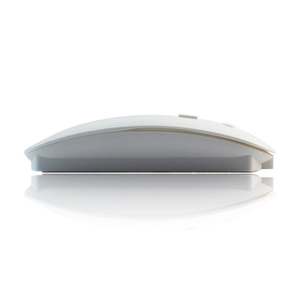 Mice, Trackballs & Touchpads Ultra Thin Wireless Mouse For Notebook Computer White