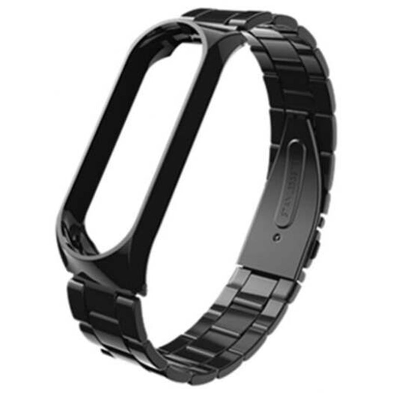 Watch Bands Ultrathin Stainless Steel Wristband Band For Xiaomi Mi 3 Black