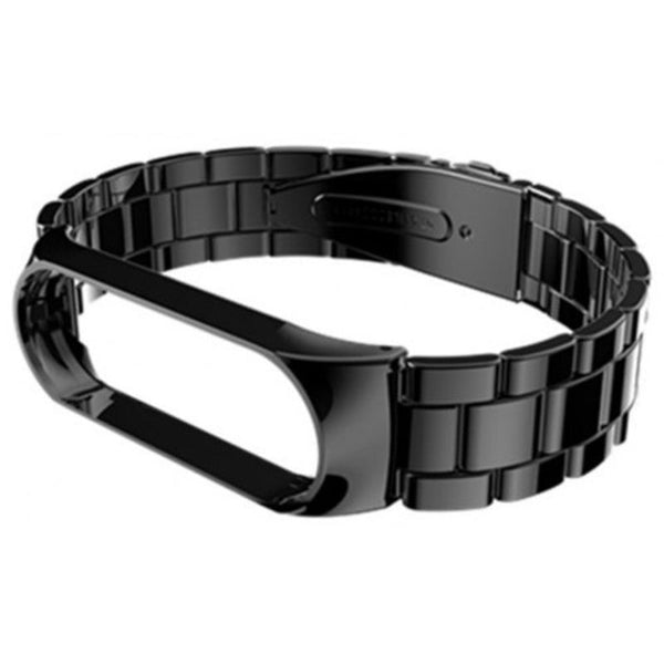 Watch Bands Ultrathin Stainless Steel Wristband Band For Xiaomi Mi 3 Black