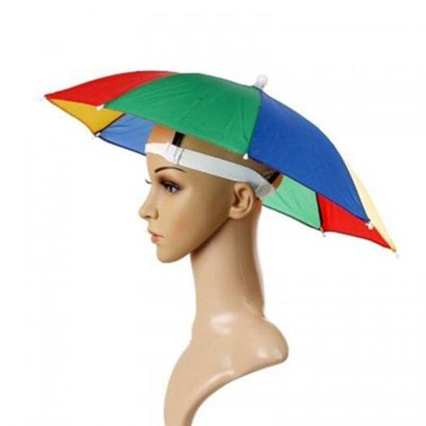 Hats & Headwear Umbrella Hat Headwear For Outdoor Fishing Gardening Beach Rainbow Multi