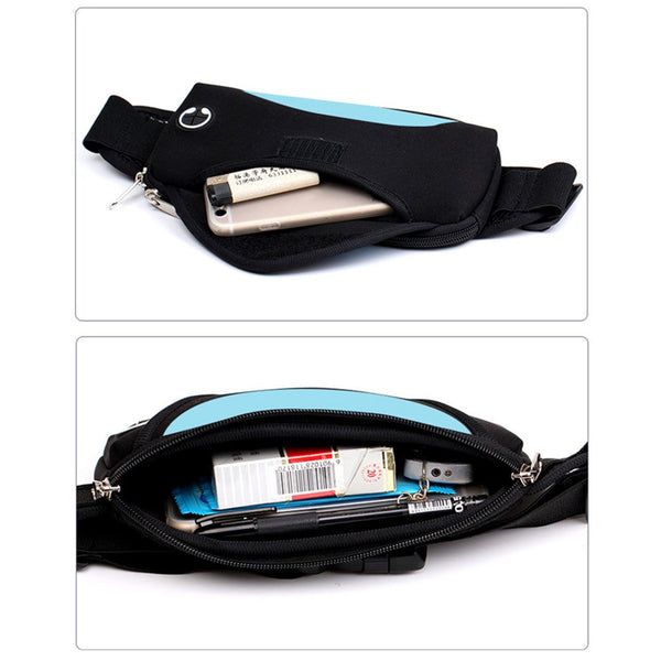 Waist Packs & Bags Unisex Waterproof Running Waist Bag Sport Pack Mobile Phone Holder Gym Fitness Belt