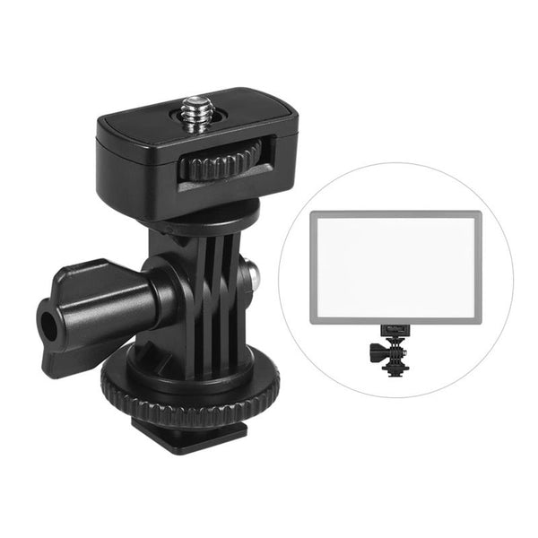 Other Cameras, Accessories Universal Adjustable Cold Hot Shoe Mount Holder Adapter With 1/4" Screw Black