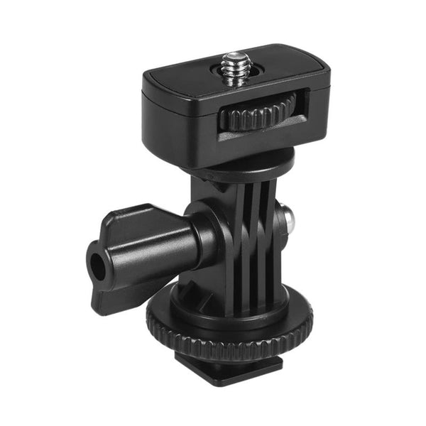 Other Cameras, Accessories Universal Adjustable Cold Hot Shoe Mount Holder Adapter With 1/4" Screw Black