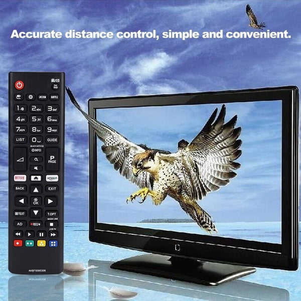 Universal Remote Control Akb75095308 For Lg Tv Led Lcd Smart Replacement Controller Black