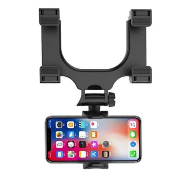 Mounts & Holders Universal Smartphone Holders Car Rear View Mirror Mount Stand Black