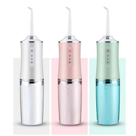 Air & Water Flossers Waterproof Oral Irrigator Dental Jet Usb Rechargeable Flosser 220Ml Tank