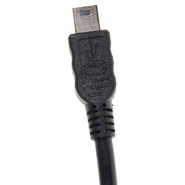 Usb 2.0 Female To Mini 5 Pin Male Host Extension Cable Black