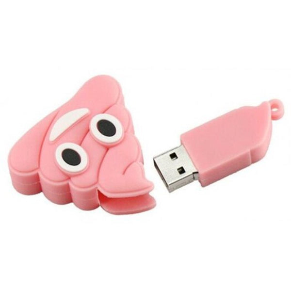 USB Flash Drives Usb 2.0 Flash Driver Creative Cartoon Disk Pink 16Gb