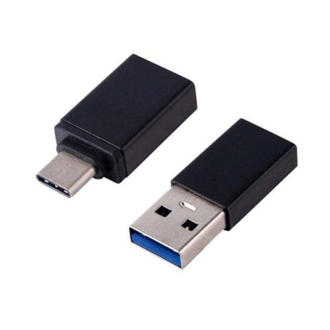Usb 3.0 Female To 3.1 Type C Male Converter Adapters Black