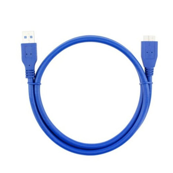 USB Cables, Hubs & Adapters Usb 3.0 Male Am To Micro B Hard Disk Data Sync Extension Cable Blue 1M