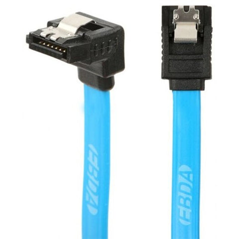 Drive Cables & Adapters Usb 3.0 Sata Data Cable 90 Degrees Vertical 2Pcs Light Aquamarine