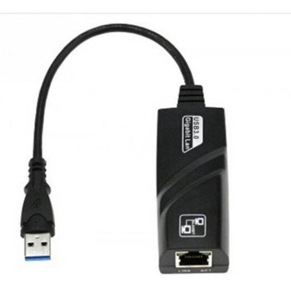 USB Cables, Hubs & Adapters Usb 3.0 To Rj45 Ethernet Lan Network Adapter 1000Mbps Black