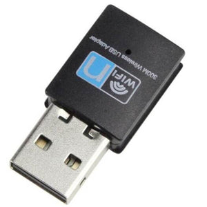 Usb 300M Wireless Wifi Receiver Black