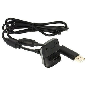 Cables & Adapters Usb Charger Play Charging Cable Cord For Xbox 360 Wireless Controller Black