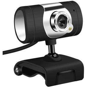 Usb Hd Computer Video Camera Built In Microphone Black