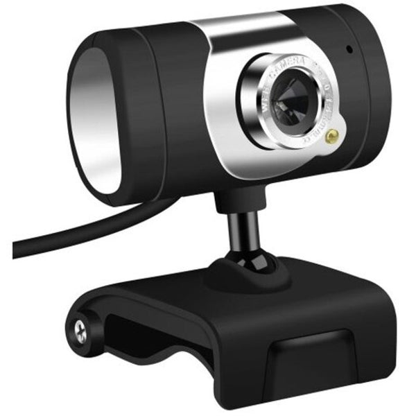 Webcams Usb Hd Computer Video Camera Built In Microphone Black