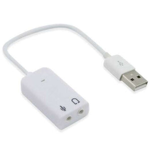 Sound Cards (External) 7.1 External Usb Sound Card Jack 3.5Mm Audio Adapter Earphone Micphone