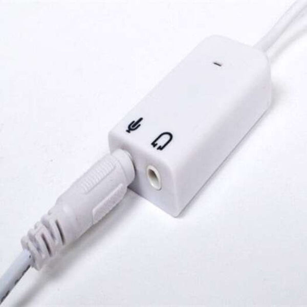 Sound Cards (External) 7.1 External Usb Sound Card Jack 3.5Mm Audio Adapter Earphone Micphone