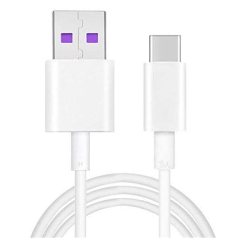 Usb Type C 5A Fast Charge Cable White