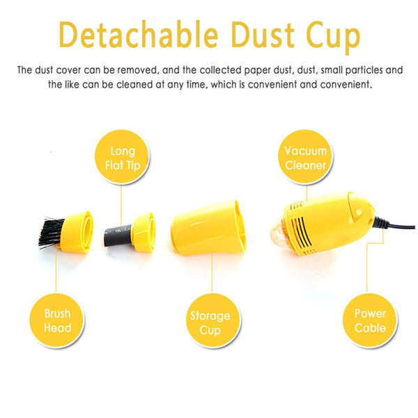 Cleaning Equipment & Kits Usb Vacuum Cleaner Mini Computer Keyboard Brush Cleaning Kit Tool Remove Dust For Laptop Pc